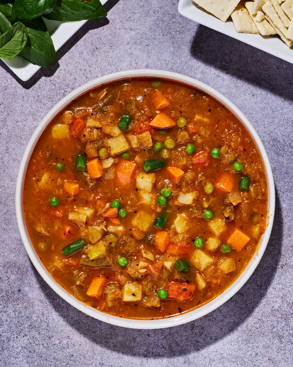 Ten vegetable soup