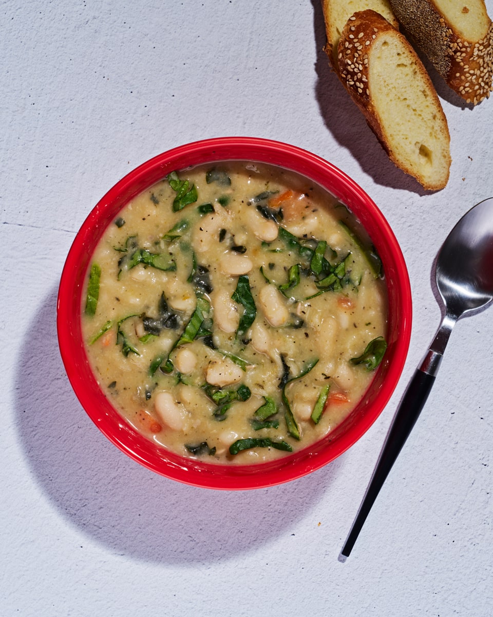 Tuscan White Bean With Spinach
